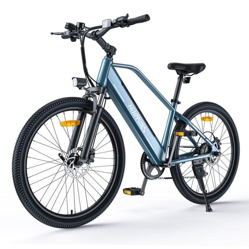 Bicicleta elétrica HillMiles MileTrail 1 azul 250 W 26 polegadas