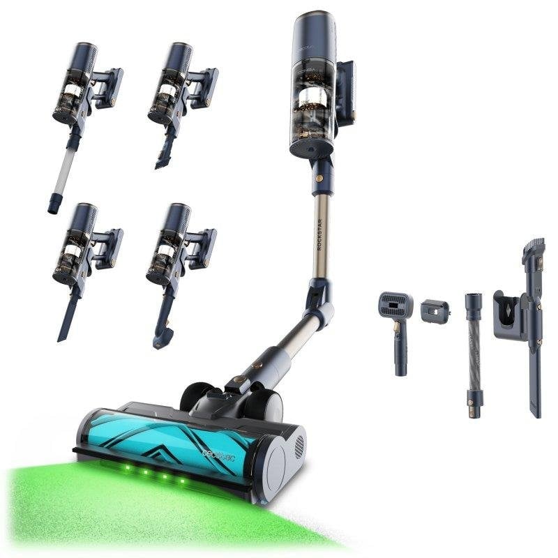 Aspiradora sin cable Cecotec Conga Rockstar RS100 Pet Flex Detect 830 W 70 min Mascotas