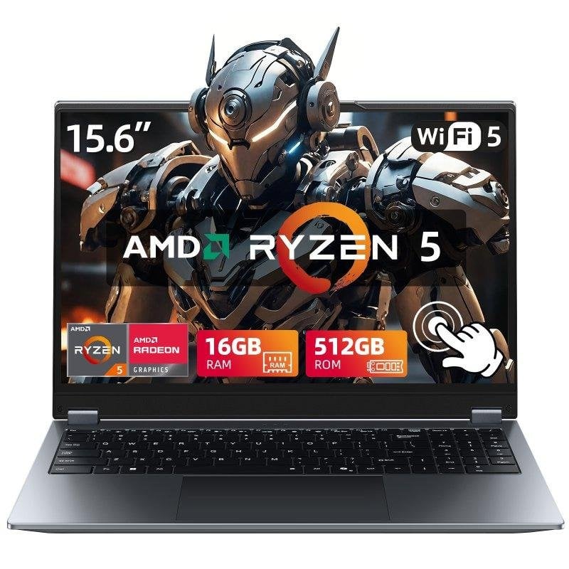 Portátil Micrear 15.6" AMD Ryzen 5 7430U 16GB 512GB SSD Windows 11 Pro