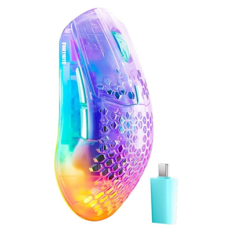 Mouse SteelSeries Aerox 3 Gen.2 Bluetooth/RF 26000 DPI Fortnite Edition RGB