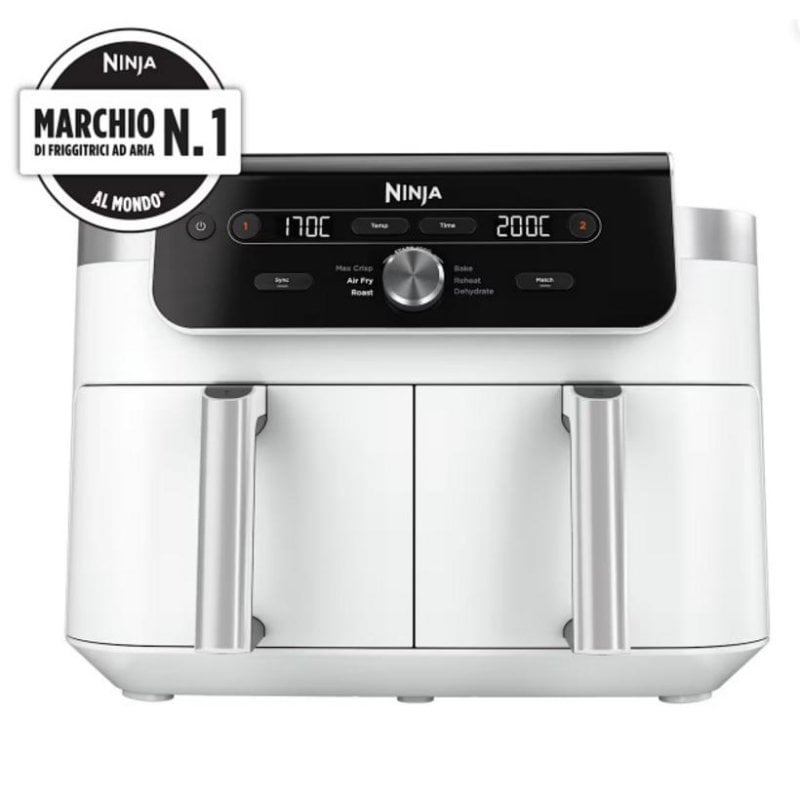 Airfryer Ninja DualZone XL Double Compartiment 9,5 L 2470 W Blanc