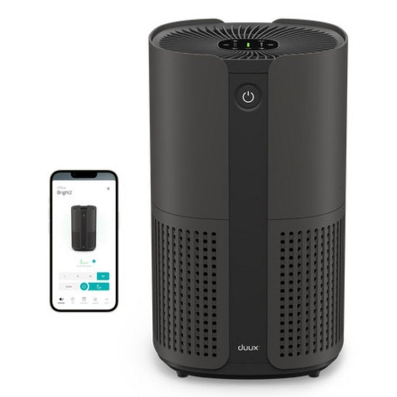 Purificateur d'air Duux Bright 2 Smart HEPA H13 Wi-Fi Noir 210 m3/h