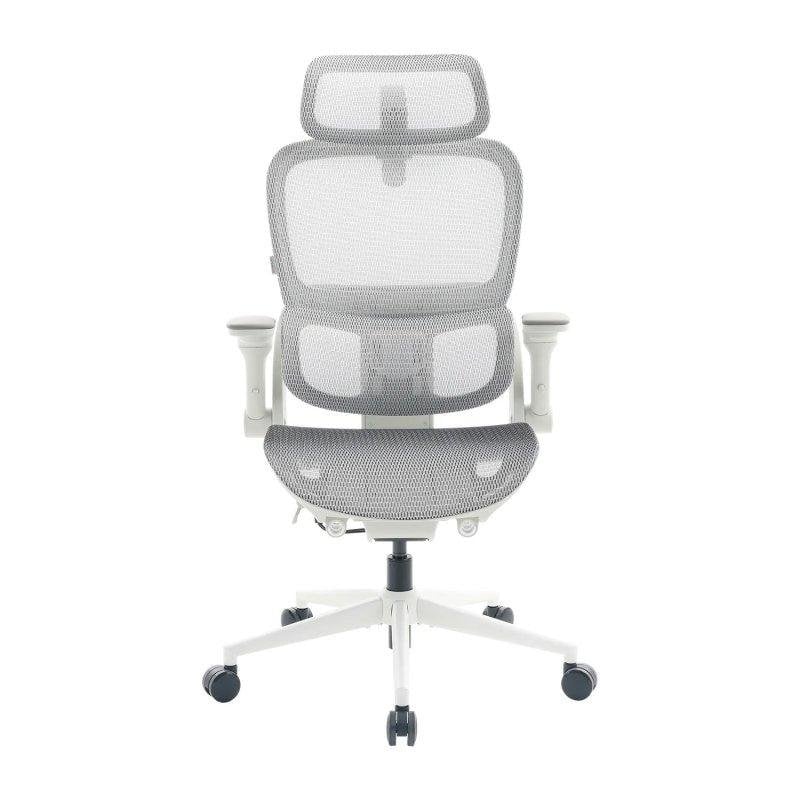 Cadeira ergonomica SIHOO B300 Pro branca, lombar 4D, bracos 6D