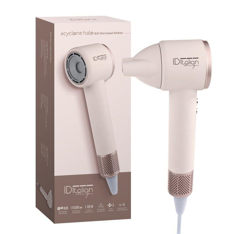 Sèche-cheveux Ionique Italian Design Cyclone HALO 1700W 4 Températures 3 Vitesses