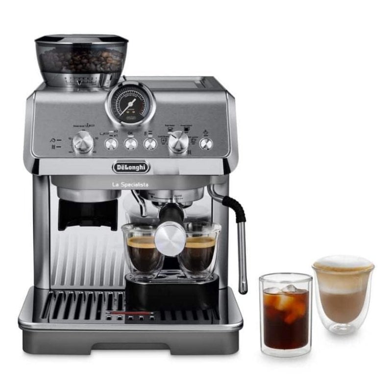 Caffettiera espresso DeLonghi EC9255.M 1,7 L 15 bar 2 tazze con macinacaffè