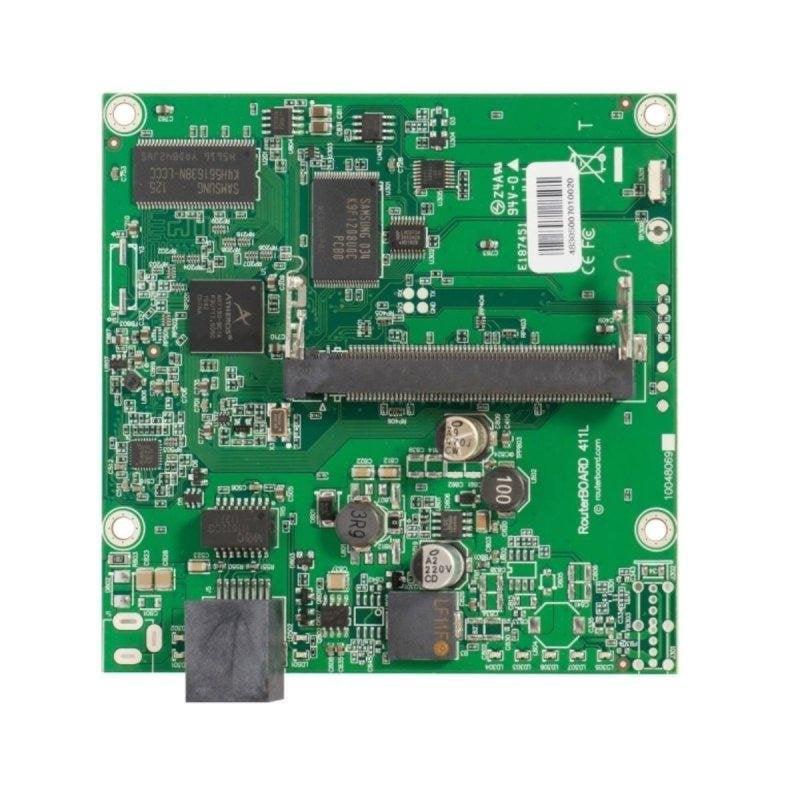 Router MikroTik RouterBOARD RB411L Ethernet 10/100 Mbps PoE MiniPCI