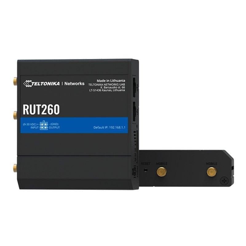 Router Teltonika RUT260 LTE Cat 6 300 Mbps Wi-Fi 2,4 GHz Failover