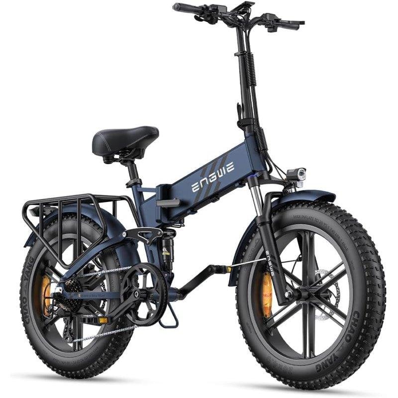 Bicicleta Eléctrica ENGWE Engine Pro 2.0 Plegable 52V 16Ah Azul
