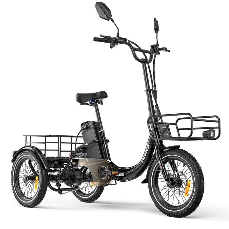 Bicicleta Elétrica Niloxer KA1 500W 48V 23Ah 16" Preta