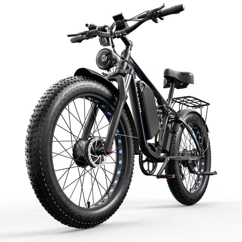 Bicicleta eléctrica E-Bycco EB7Pro 2000 W 48 V 23 Ah 26" negra