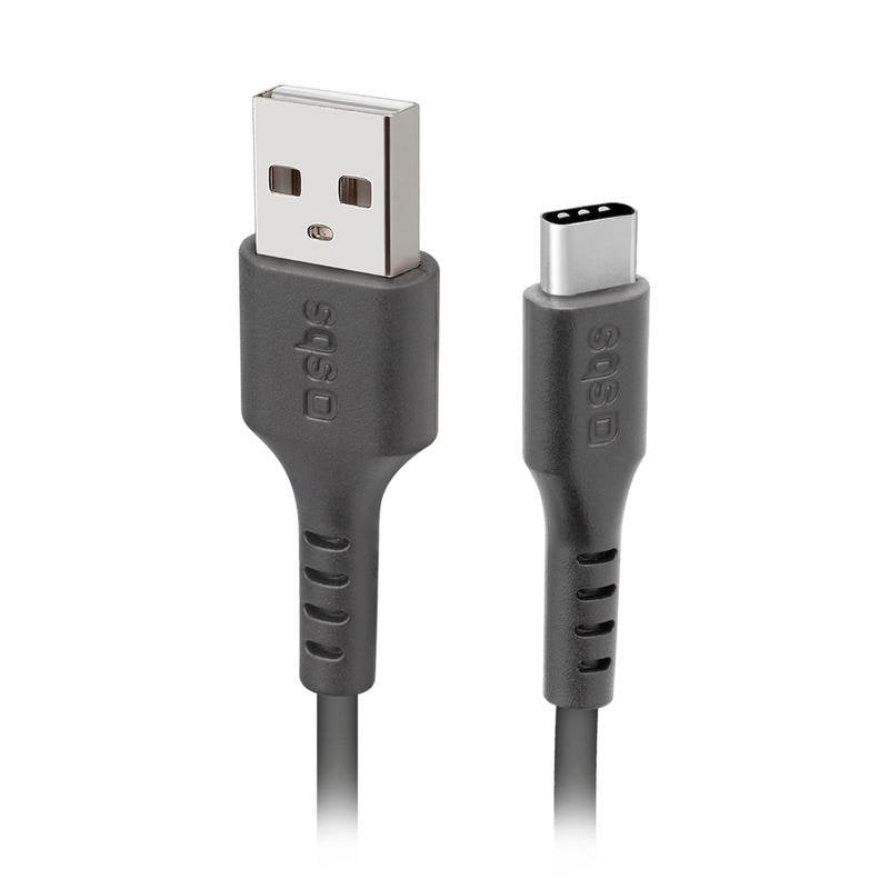 Sbs Noir Câble Usb C Vers Usb A 2 M - Image 2