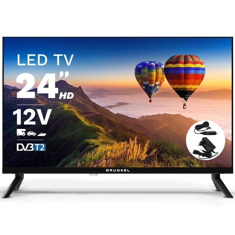 TV Grunkel LED LED-246WB12V 24" HD Smart TV WebOS Entrada 12 V