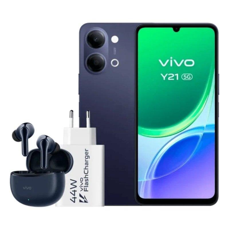 Vivo Y21 5G 4 GB 256 GB 6,74" Schwarz
