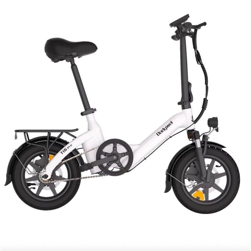 Bicicleta eléctrica Bodywel T16 Pro plegable 250 W 14" con portaequipajes
