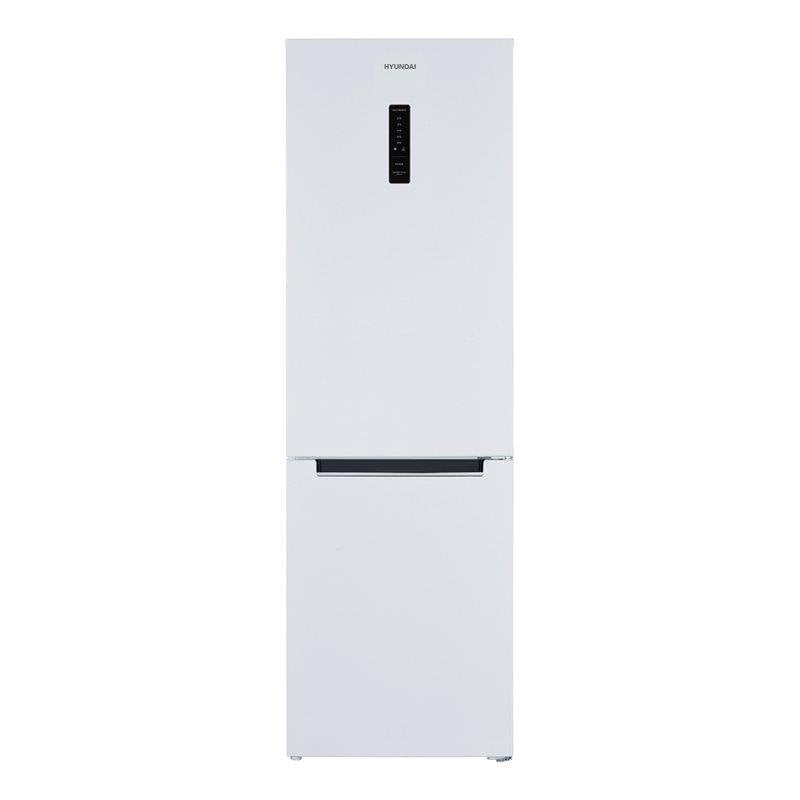 Frigorífico Combi Hyundai HCB18660NDDW01 No Frost 186cm 293L D Blanco Display Inverter