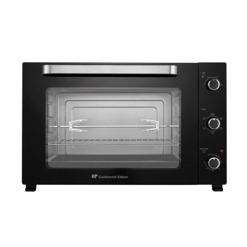 Mini Four Continental Edison CEMF80B Nettoyage manuel 75L 68cm Tournebroche