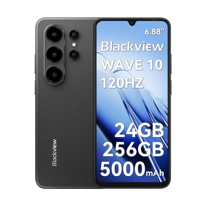Blackview Wave 10 4G 8 GB 256 GB 6,88" Negro grafito
