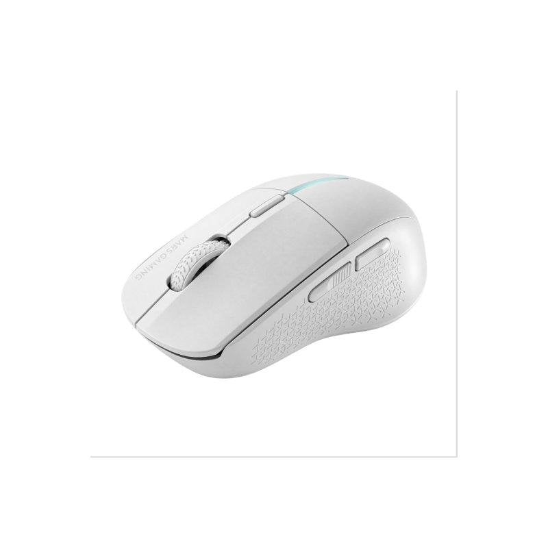 Mouse Mars Gaming MMW-NEO wireless 2.4G/Bluetooth 4000 DPI bianco RGB