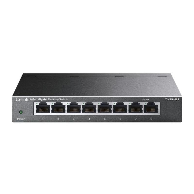 Commutateur TP-Link TL-SG108S 8 ports RJ45 Gigabit non gere