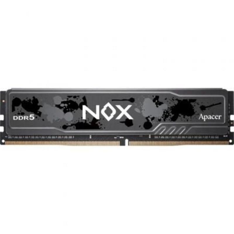 Memoire RAM Apacer NOX 16Go 1x16Go DDR5 5200MHz CL40 Intel XMP Noir