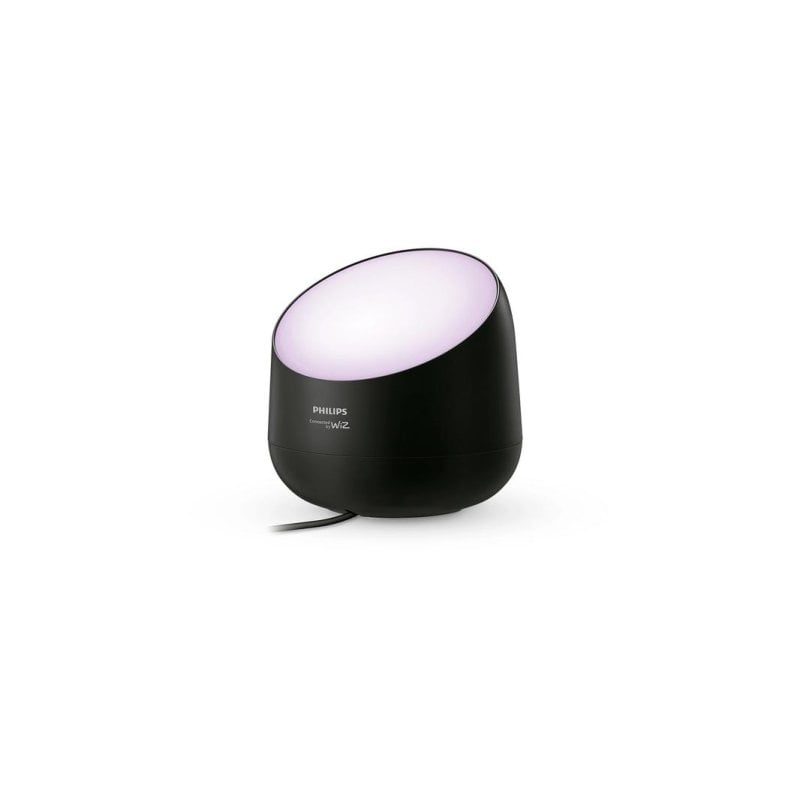 Lámpara de mesa Philips Squire Lite LED inteligente Wi-Fi negra