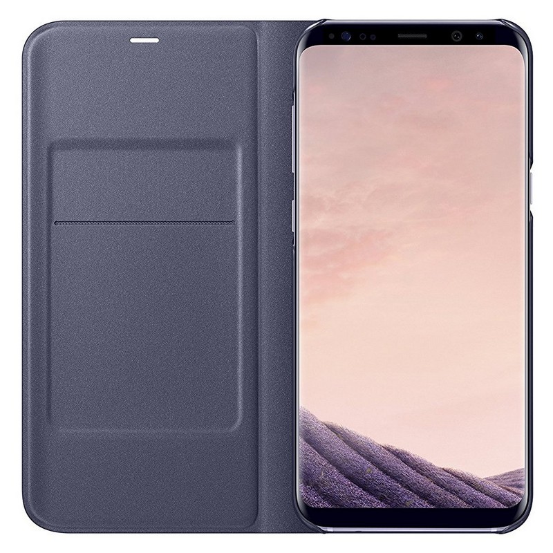 funda s8 plus samsung original led view cover