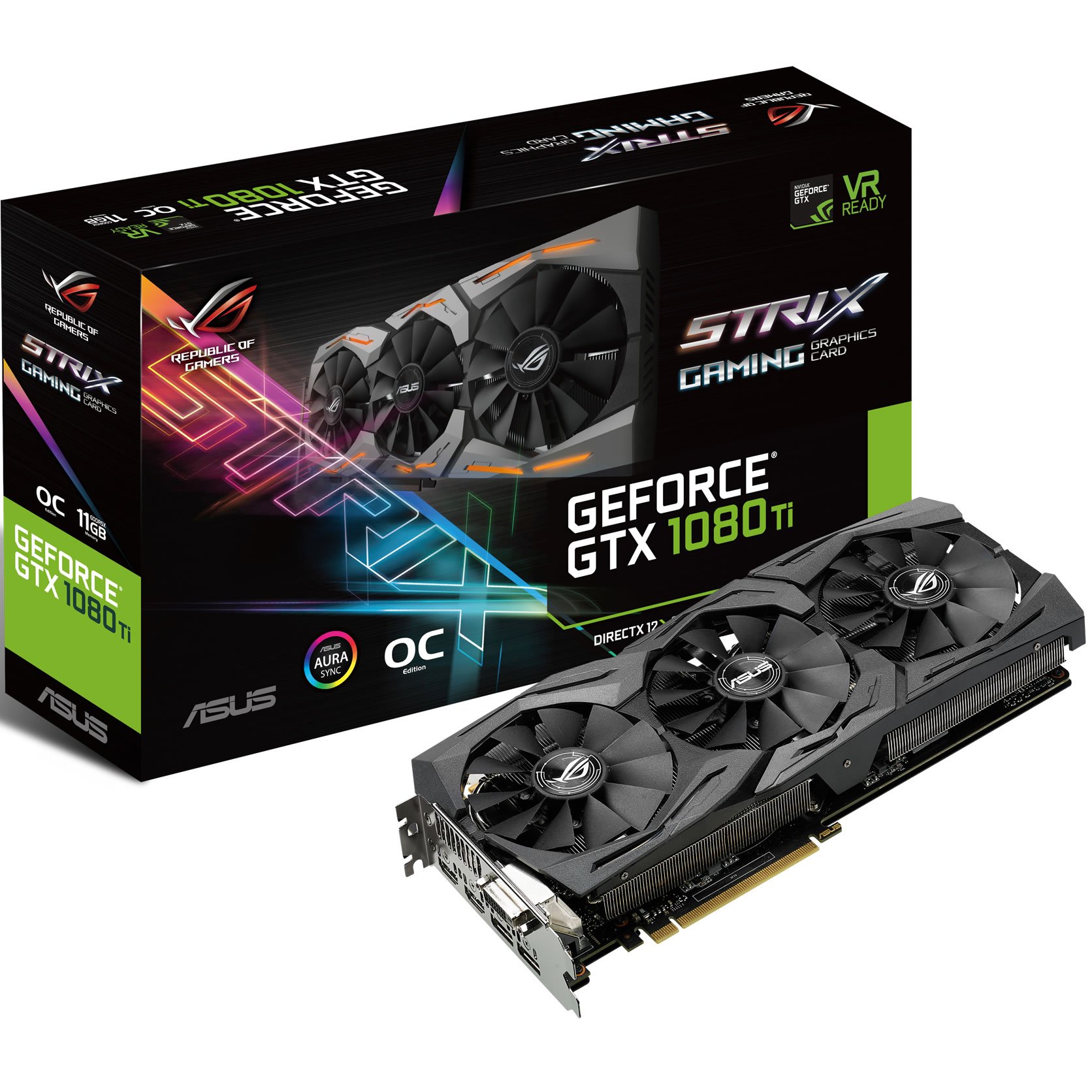 1080ti asus strix разбор