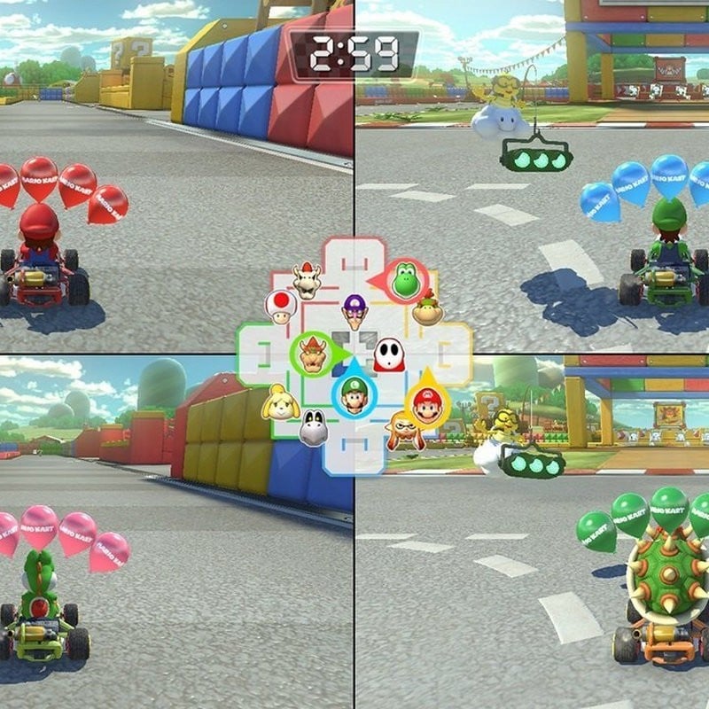 Jogo Mario Kart 8 Deluxe para Nintendo Switch