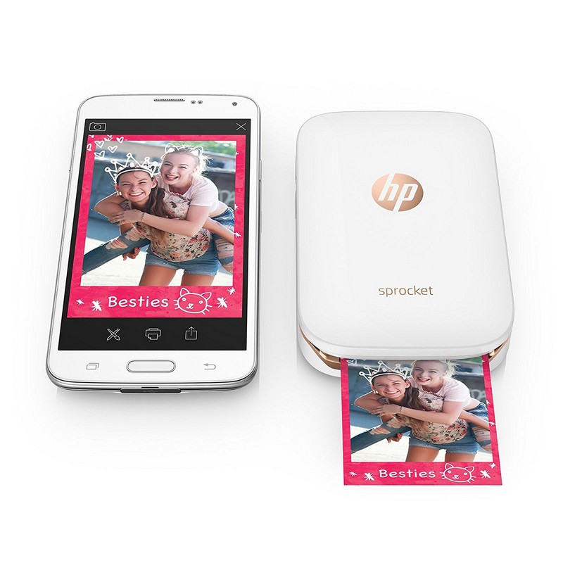 HP Sprocket Zink Impresora Fotográfica Portátil Blanca