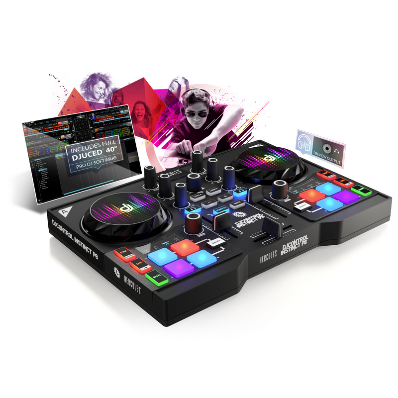 Hercules DJControl Instinct P8