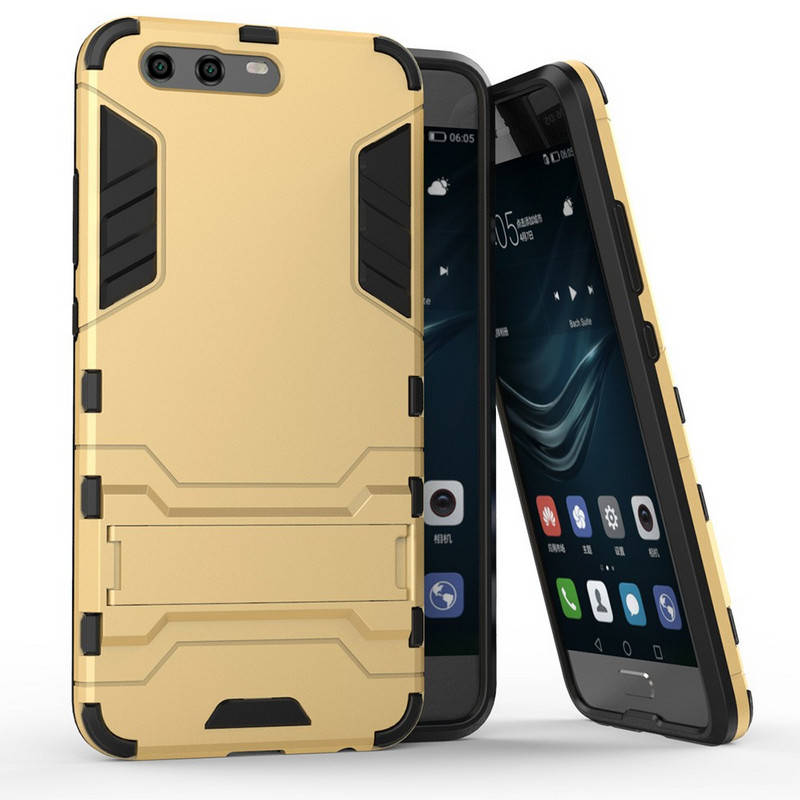 Cool shield funda dorada para huawei p10