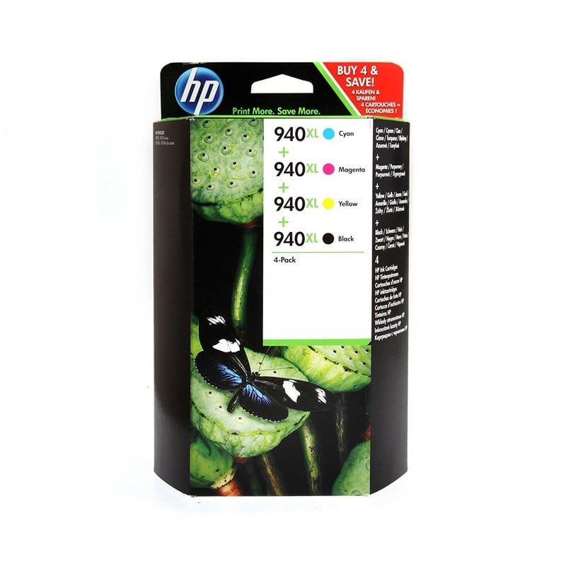 Hp 9000 Set 5 Cartucce HP 940XL - Nero, Ciano, Magenta, Giallo, Per Stampanti OfficeJet Stampa Inkjet Economica - Foto 9