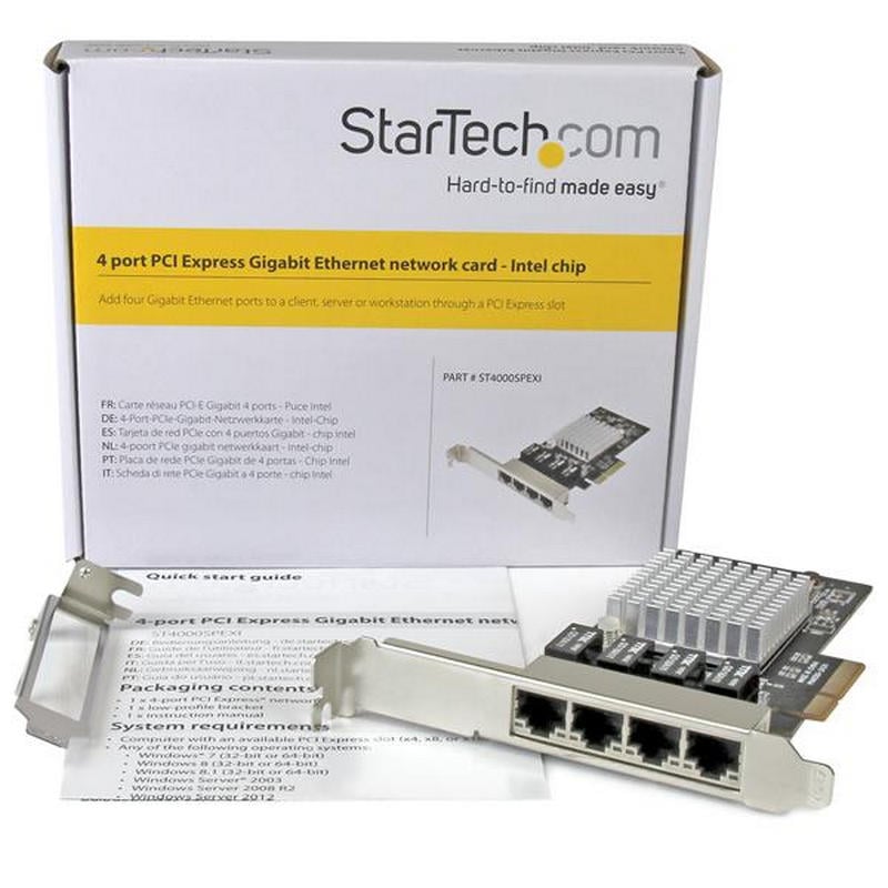 carte ethernet gigabit PoE