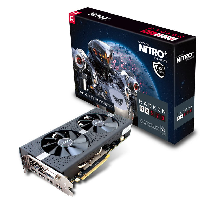 Sapphire Nitro Radeon RX 570 v2 4GB GDDR5 PcComponentes