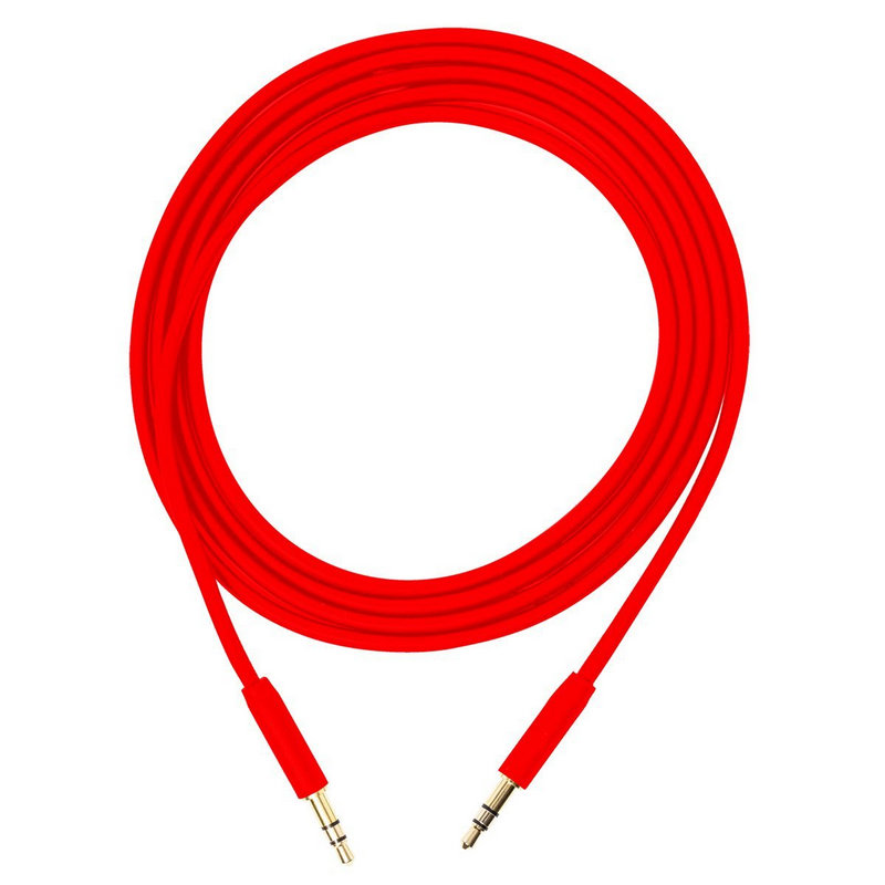Bluestork Cable Audio Jack 3.5mm MachoMacho 1.5m Rojo