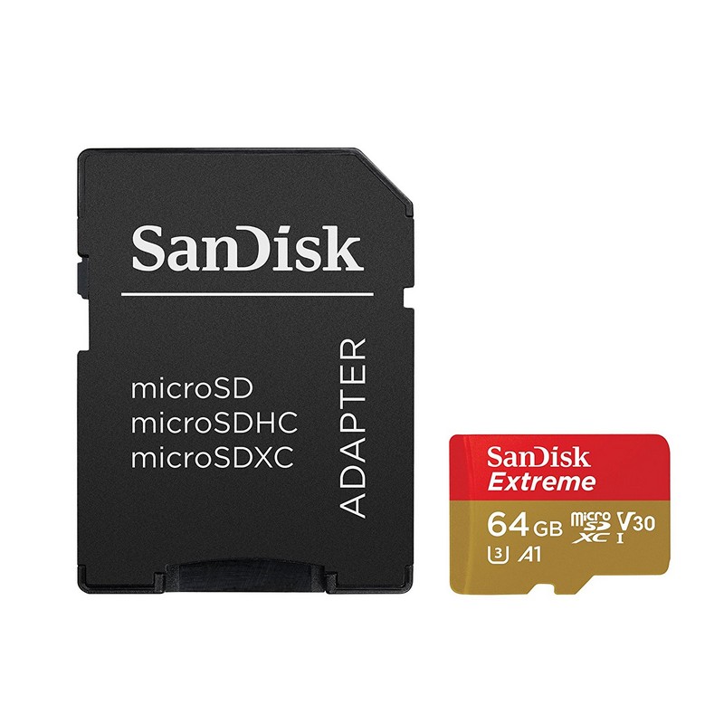 Sandisk карта памяти microsdhc ultra 64 гб