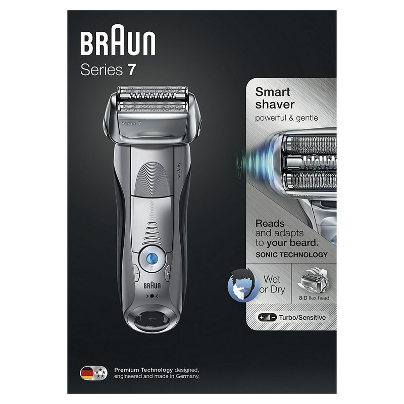 Braun Series 7 Plata 7893s Afeitadora Eléctrica | PcComponentes.com