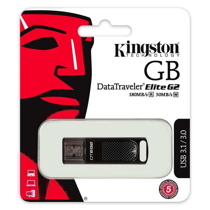 Kingston DataTraveler Elite G2 64GB USB 3.1 | PcComponentes.com