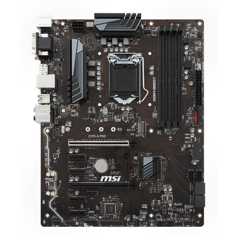 Msi z370 a pro не запускается