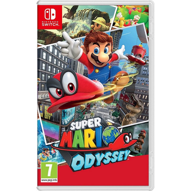 Jogo Nintendo Switch Switch Super Mario Party (Código de Descarga) +  Joy-Con Roxo e Verde