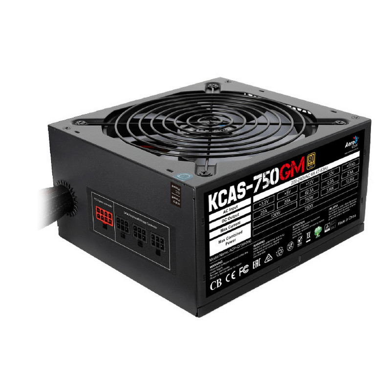 Aerocool KCAS-750GM 750W 80 Plus Gold Semi Modular | PcComponentes.com