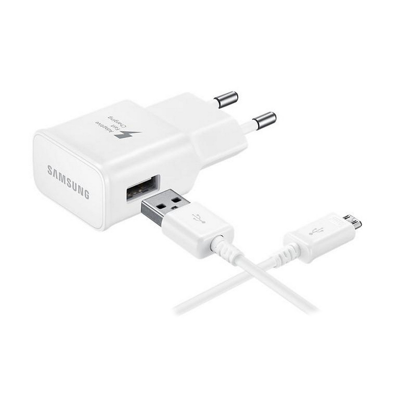 Samsung Cargador de Carga Rápida Micro USB 2A Blanco Reacondicionado