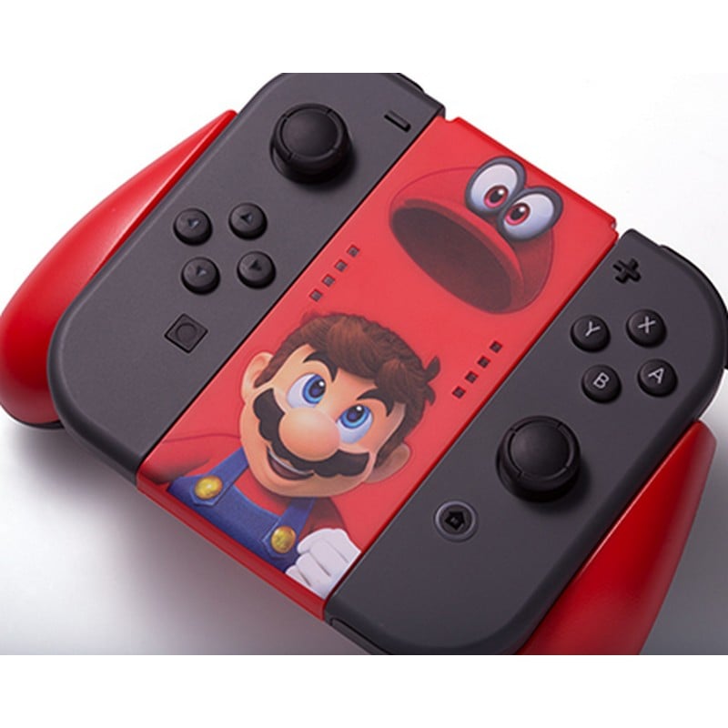 Power A JoyCon Comfort Grip Mario Oddisey
