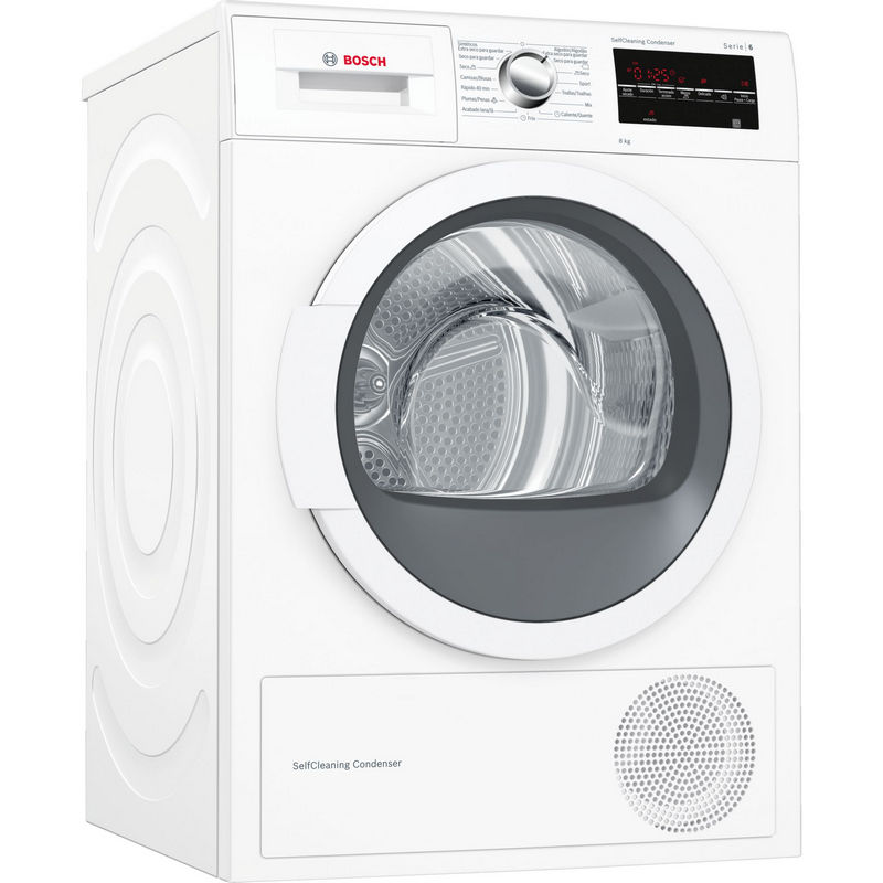 Bosch WTG87238EE Secadora Bomba de Calor de Carga Frontal 8Kg A++ Blanca