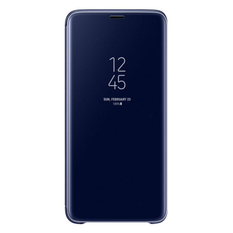 Samsung EF-ZG965 Clear View Standing Cover Azul para Samsung Galaxy S9 ...