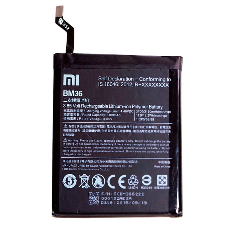 Bm36 аккумулятор xiaomi