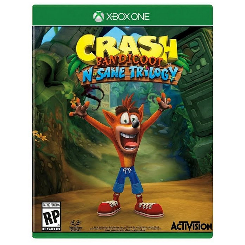 Jogo Crash Bandicoot Trilogy para Xbox One