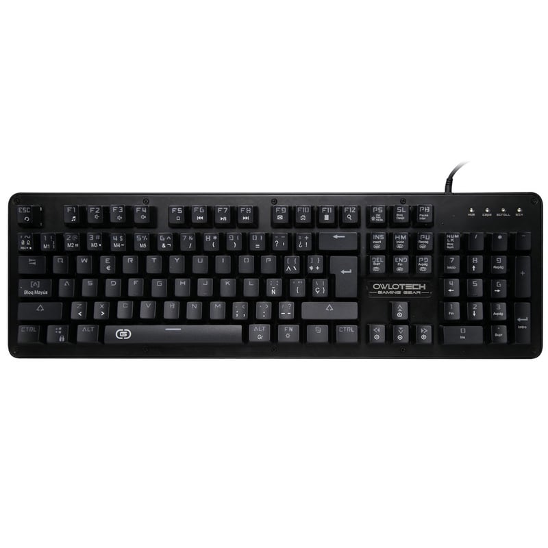Owlotech K10 RGB Teclado Mecânico Switch Blue