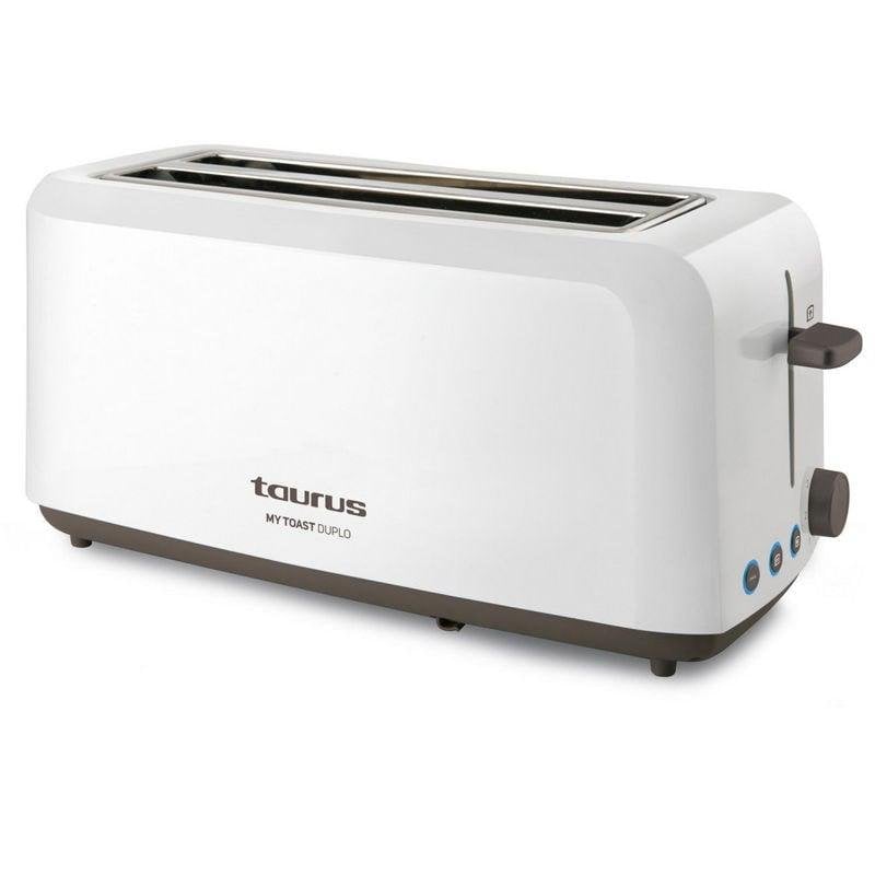 Taurus Blanc Grille-Pain My Toast Duplo 1450W - Image 4
