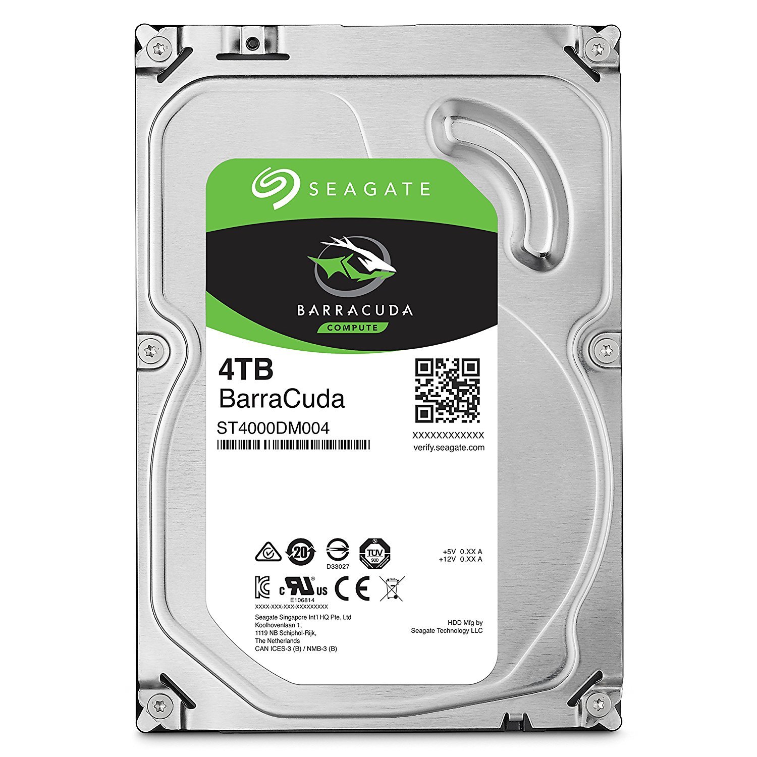 Seagate BarraCuda 3.5" 4TB SATA3 Refurbished Seagate BarraCuda 3.5" 4TB SATA3 Refurbished